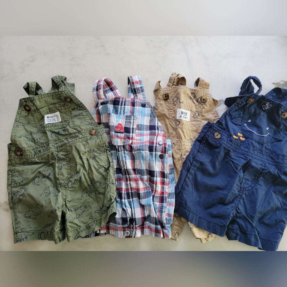 Boys 3 Month Overall Summer Bundle